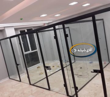 پارتیشن شیشه‌ای: بهره‌وری و کاهش استرس